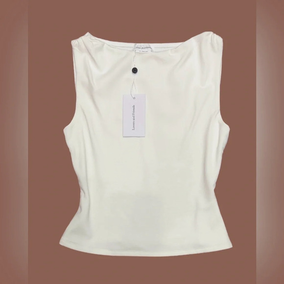 Lovers and Friends x Anja Dujaković Lainey Top in White - Picture 3 of 4